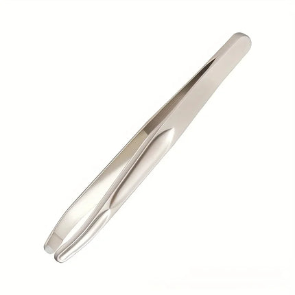 1pc Premium Round Head Tweezers for Eyebrow & Facial Hair Removal Seamless Clips, Short Hair Precision Easy Combing for Eyebrows