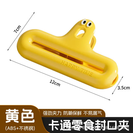 Caterpillar sealing clip moisture-proof snack clip kitchen sealing fixing clip multifunctional household clip fresh-keeping seal