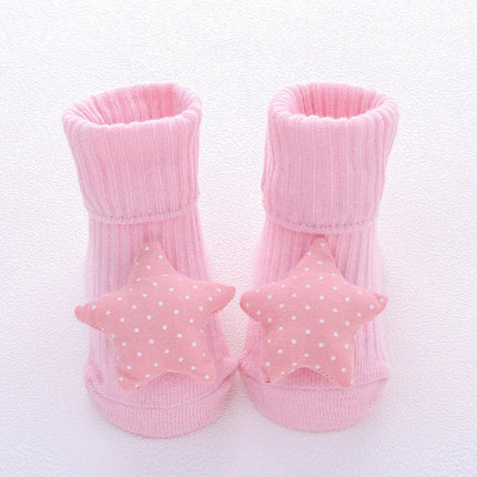 Baby Socks Girls Clothes Boys Slipper Newborn Accessories Anti Slip Bow Lion Cute Kids Toddlers Children Gift Infant Stuff Toy