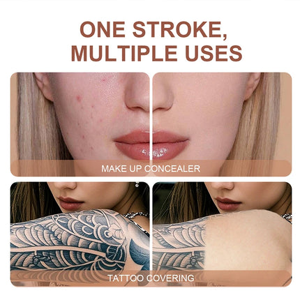 SANSUMMER LIGHT SENSE CRAYON CONCEALER Moisturizing eye concealer Covers wrinkles and dark circles Long-lasting waterproof