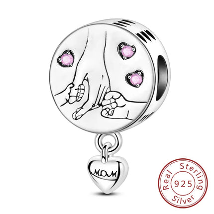 Original 925 Sterling Silver Charms Beads Crown Football Trophy Carp Cat Charms Fit Bracelet Bangle Necklace Woman Jewelry Gift