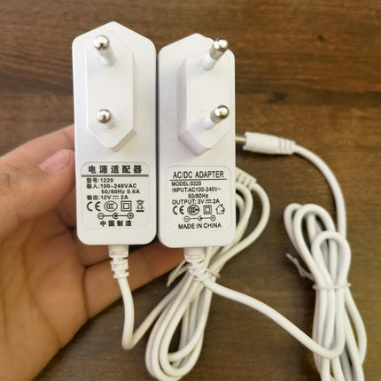 3V/12V AC/DC Adapter Power Supply with 6/12 ports EU Power adapter Output for Model Led Light Lamp/Railway/Railroad/Train Layout