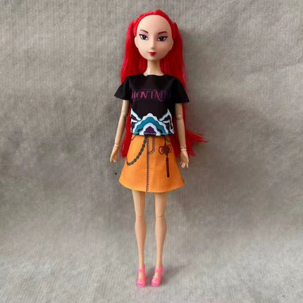 New 30cmPrincess Doll Rumi Mira Zoey Exquisite Action Figure DIY Toy Premium Plastic Model Perfect Collection and Gift for Girls