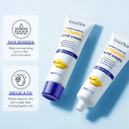 Vitamin E Nourishing Hand Cream Wrinkle Remover Exfoliating Anti-aging Repair Hand Lotion Whitening Moisturizer Beauty Skin Care