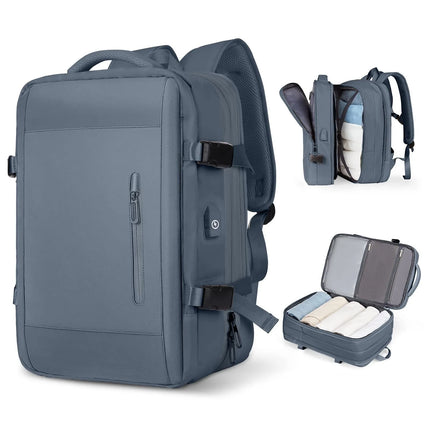 New Large Capacity Bags Business Multifunctional Charging Backpacks Expandable Airplane Travel Backpack Laptop Bag Luggage Ma
