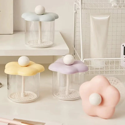 Easy to Use Handheld Foam Maker Reusable Cute Flowers Bubble Machine Portable Foamer Tool