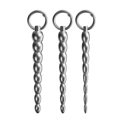 Metal Penis Plug Sounding,Urethal insert Men,Uretra Uretra Urethral Dilation Catheter,Urethra Dilator,Sex Toy for Man Penis Bead