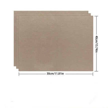 Baking Mat Sheet 40*60cm or 30*40cm Reusable Non-Stick Oil-Proof Baking Paper Heat-Resistant Oven Liner Sheet BBQ Pad 1/5/10 Pcs