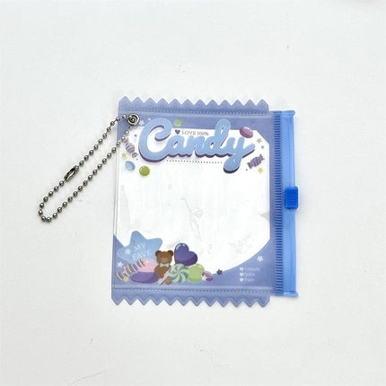 1PC Candy Bar Bag Badge Storage Case Pendant Protective Shell Card Doll Bag Pendant Keychain﻿