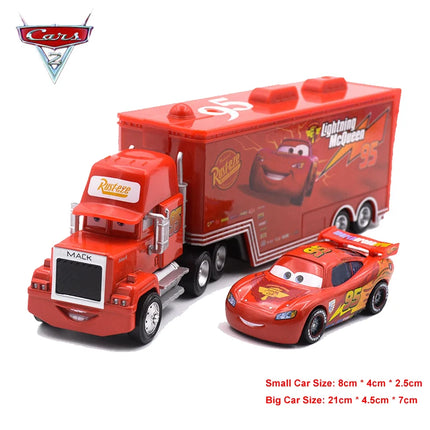 Original Pixar Cars 3 Farm Cars Bulldozer Frank Harvester Tractor  Diecast Toys Car Christmas Gift Toys for Children