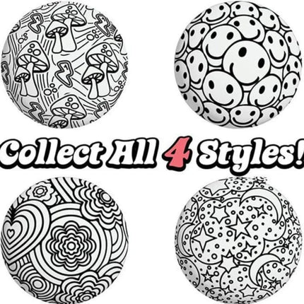 NEW NeeDoh Graffiti Ball Blind Box Series Desktop Ornament Stress Squishy Toys For People Under Pressure Fun Soft Stress Ball