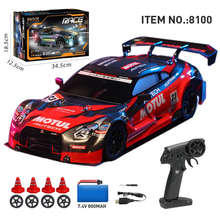 1:16 Scale 4x4 Drift RC Car - High Speed Monster Truck Racing Model Toy for Children & Adults Present