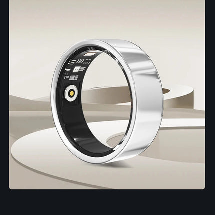 For SmartRing 2025 Women Men Waterproof Health Ring 7-13 size Sport Couple Smart Ring Tiktok Slide Control Sleep Monitor