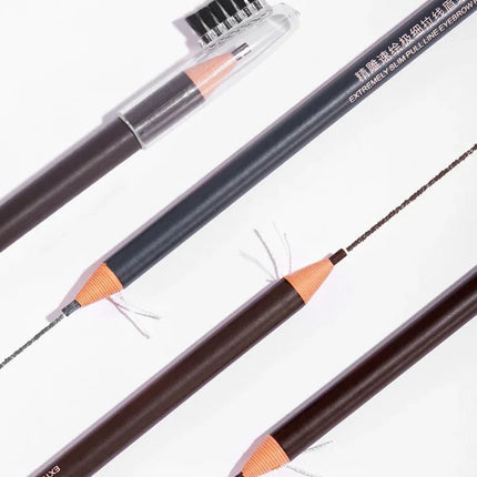 Eyebrow Pencil Waterproof Eyebrow Enhancers Long Lasting Brow Cosmetics Professional Makeup Brow 2mm Ultra-fine Eyebrow Pencil