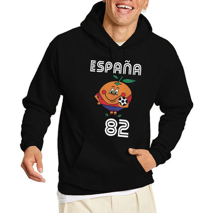 Funny Naranjito Print Hoodie Espana 82 Spain Mascot 1982 Soccer Football Women Men Casual Sweatshir Harajuku Pullover Hoodies