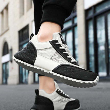 Brand protection 2026 new men's lightweight non-slip breathable wear-resistant running sports fashion versatile casual shoes