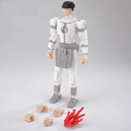 3D Printed Dummy 13 Invincible Boy Titan Model Multi-jointed Movable Action Figure Desktop Ornament Animation Model For Kids Fan