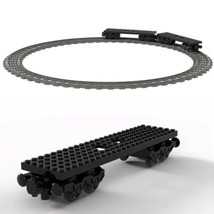 Moc Train Track Motor Technical Blocks Power Functions Parts Remote Control + AAA Battery Box Set PF Bricks DIY Toys Accessories