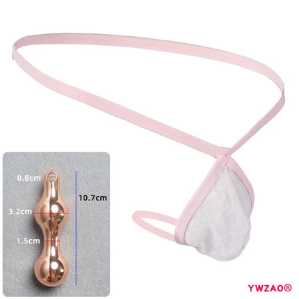YWZAO Anus Gay Plug Men's Dildo Ass Underwear Briefs Toys Lingerie Thongs Butt Panties Sexy Adult Anal Fisting N21 Combination
