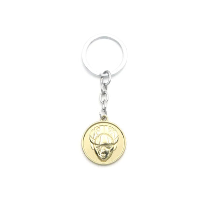 Anime JoJo Bizarre Adventure Keychains Killer Queen Higashikata Josuke Bow Arrow Pendant Keyring For Women Men Car Accessories