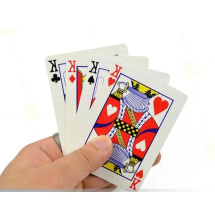 Behind the King King’s Back Instant Card Magic Trick Close-Up Street Magic Illusion Gimmick Props for Professional Magicians