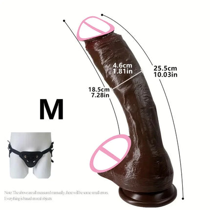 Super Long Skin Dildo Silicone Penis Realistic Cock For Women Masturbator Makeup Penetration Anal Strapon Dick Adults Sex Toys