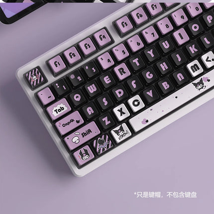 2025 New Eva Rebuild Of Evan Anime Figure Four Sided Side Transparent Pbt Thermal Sublimation Transparent Crystal  Key Cap Gifts