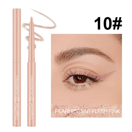 Eyeliner Pen Is Waterproof, Sweat-Proof, Does Not Smudge, Easy for Beginners to Use, Green, Purple, Black, Long-Lasting, Non-Fading Eyeliner Pen