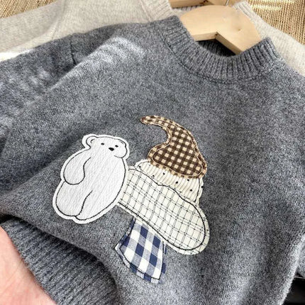 Children's Sweaters for Autumn Winter Kids Boys' Tops Kids' Sweaters Baby Girls' Pullover Sweater