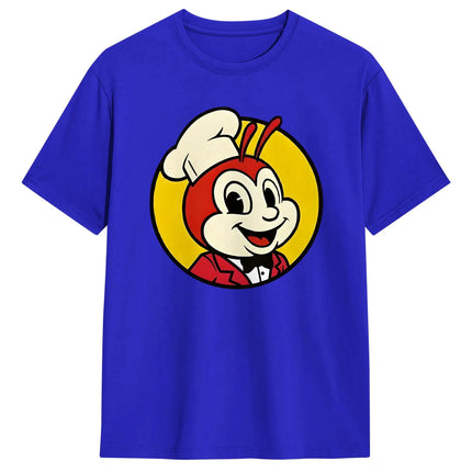 Couple T-Shirt J-Jollibee Bee Mascot  T Shirts Hippie  Summer Tees Vintage 100% Cotton Clothes Gift Idea