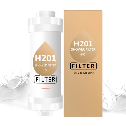 Scented Shower Head Filter,Water Softener, Soft& Improve Hair / Skin Fragrance Chlorine Removal,Bathroom Accessories