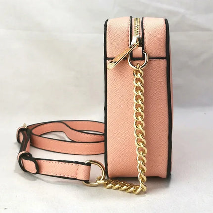 Vintage Crossbody Bag PU Leather Chain