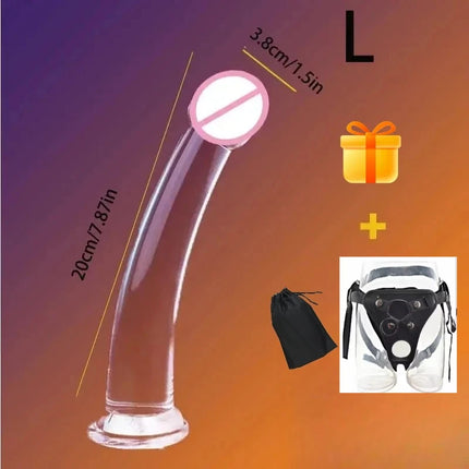 Strap On Dildo Panties Wearable Massager Penis Penetration For Couples Dildos Lesbian Cock Gay Harness Women Realistic Sex Penis