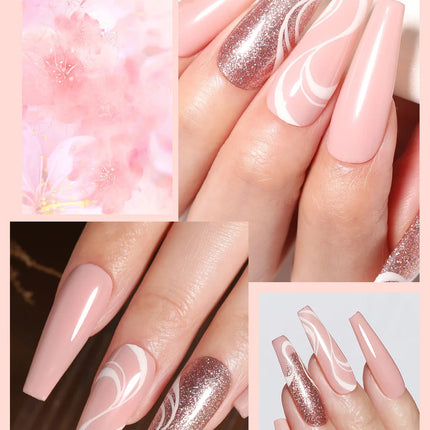 BORN PRETTY 10ml Gel Nail Polish Gel 130 Colors Semi Permanent Solid Nail Gel Varnish Soak Off UV Gel for Base Top Coat