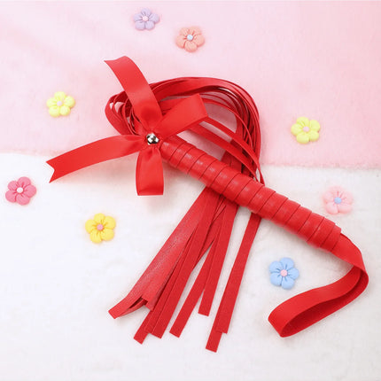 Slave Bowknot Whips Restraint Fetish Spanking Flogger Sexy Adults Games Bdsm Bondage Sex Toys For Couples Exotic Accessories ﻿