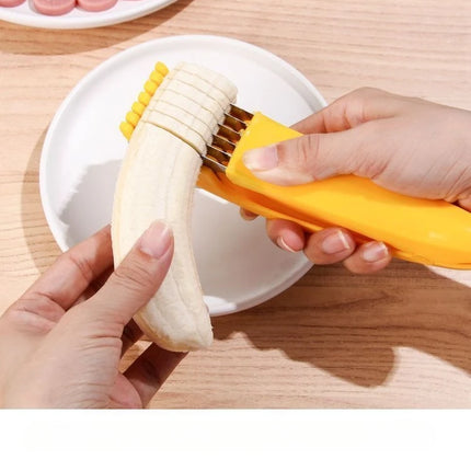 Slicer banana ham fruit ultra-thin manual creative multi-functional cutter melon cutting artifact kitchen special tool