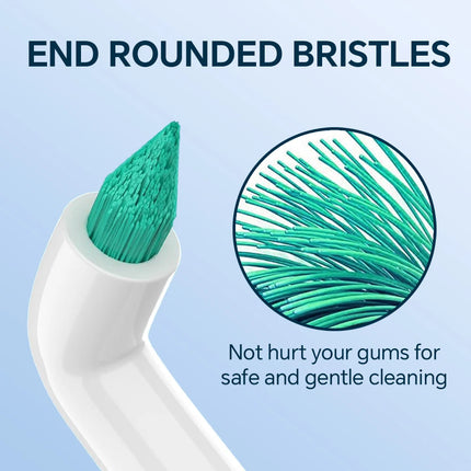 Compatible with Philips Sonicare Electric Toothbrush Replacement Brush Heads, Multifunctional Toothbrush Head for HX4100 2100