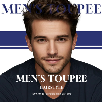Os21 0.03-0.04mm NG Clearance Thin Skin Toupee Capillary Prosthesis Hair Piece For Men Hair Replacement System V Loop Men Toupee