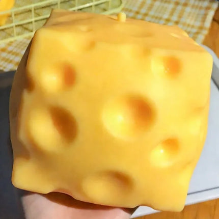 Giant Cheese Squeeze Toy blind box Extra Large Size Cheese Squishy Fidget Toys Slow Rebound Shapeable Venting Ball toys Gifts
