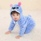 Romper Blue Stitch / 120 (30-36 Months)
