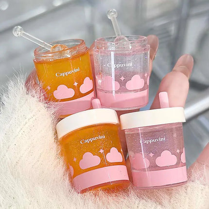 Cappuvini Cloudy Glow Temperature-changing Blush - Korean-inspired Gel Formula with Fine Shimmer for a Smooth, Radiant Finish