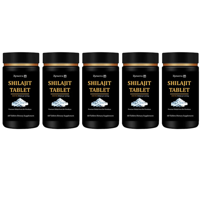 Shilajit Ashwagandha Black Maca Fast Shipping Ginseng Organic Epimedium for Men Health and Wellness Capsules