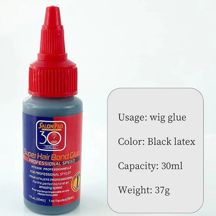 30ml/60ml Waterproof Glue For Hair Wig Glue For Lace Front Wig/Closure/Hair Extension And Remover Super Bonding Adhesive Glue