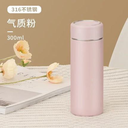 300ML Mini Insulated Cup 316 Stainless Steel Women's Small Portable Water Bottle Water Cup Women's Small Pocket Cup