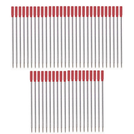 50/5 Pcs/lot L:4.5 in Ballpoint Pen Refills for Cross Pens Medium Point Blue Black Ink School Office Supplies Stationery