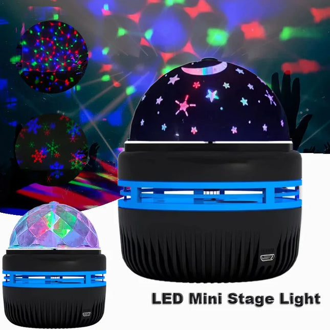 USB LED Aurora Projection Lamp Remote Control Electronic Luminescent Night Light LED Star Projector Wedding Party Decorations