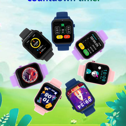 2025 New Smart Watch For Children HD Touch Screen Camera 18 Games Sleep Monitoring Alarm Clock Calculator Birthday Gift Boy Girl