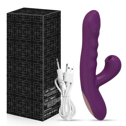 Powerful Thrusting Sucking Vibrator Female Sucker Clitoris Stimulator G Spot Dildo Massager Adult Goods Sex Toys Shop for Women