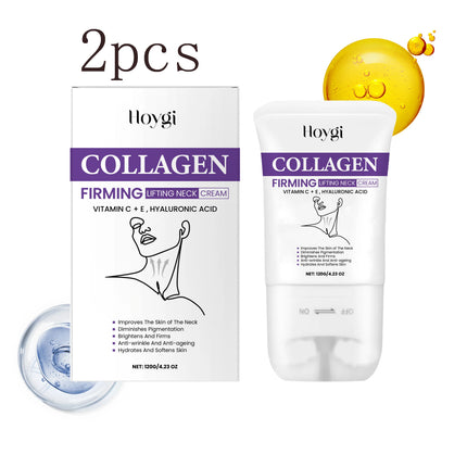 Roll-On Neck Firming Cream - Hydrating Nourishing Massage Lotion for Smooth, Lifted & Youthful Supple Neck Skin