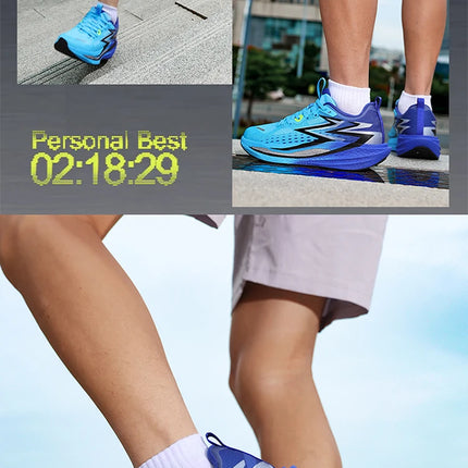 Marathon Men Running Shoes Carbon Board Speciality Sports Breathable Lightweight Women's Comfortable Chunta Athletic Sneakers